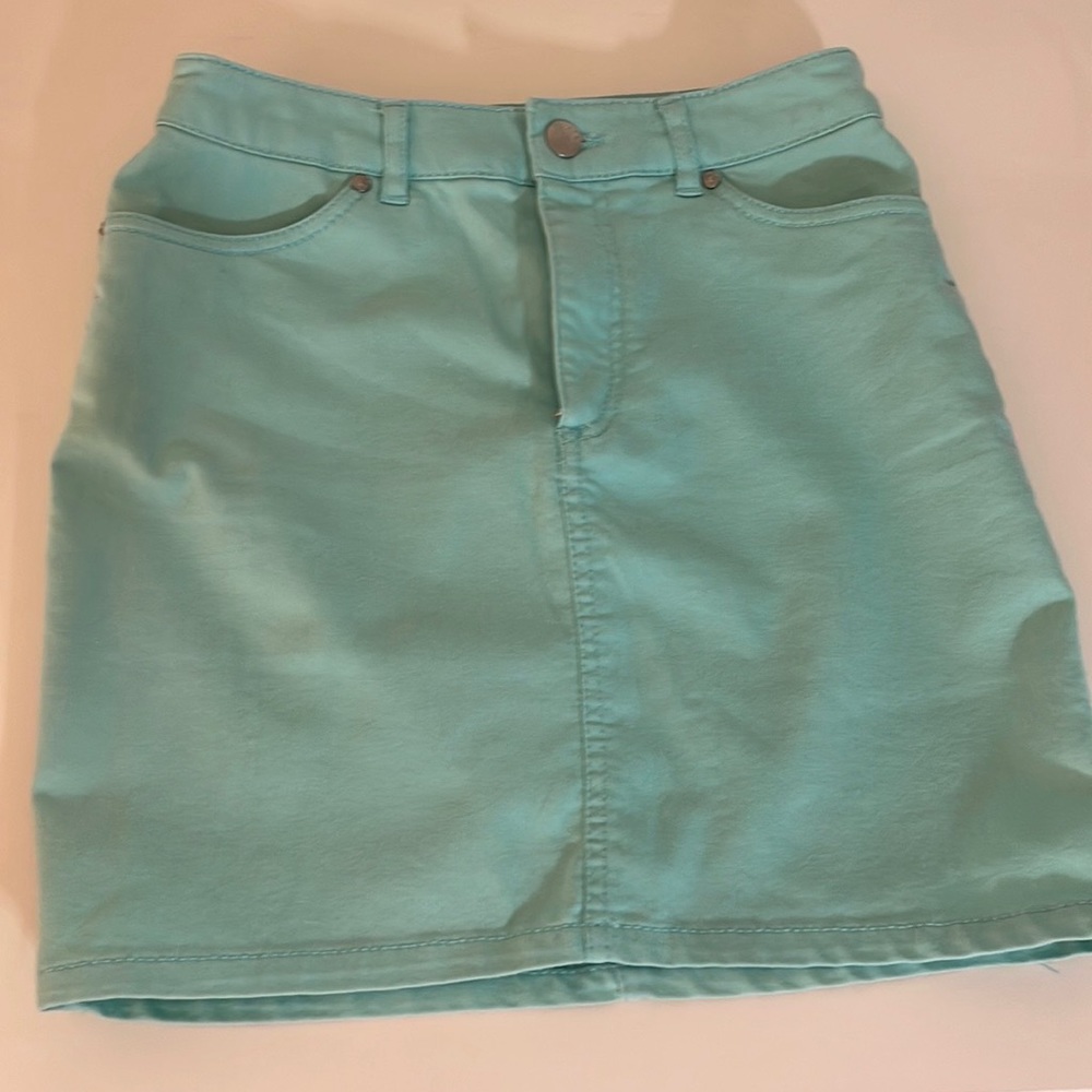 Divided by H&M Aqua Mini Skirt